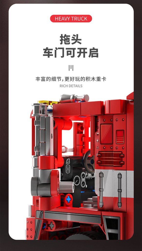 SY 8884 Optimus Prime Truck mit 2073 Teilen