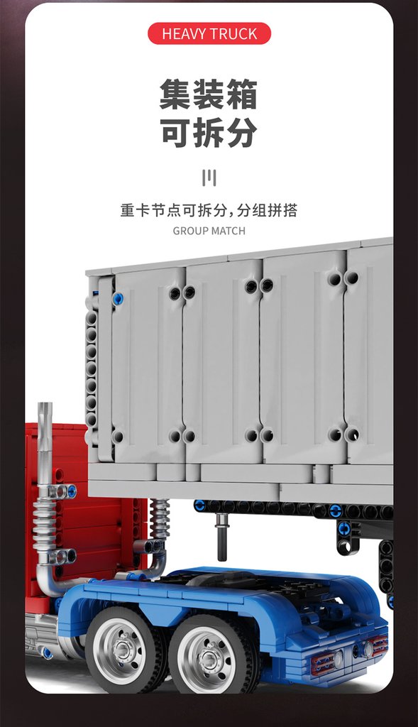 SY 8884 Optimus Prime Truck mit 2073 Teilen 10 - LEPIN Germany SY 8884 Optimus Prime Truck mit 2073 Teilen