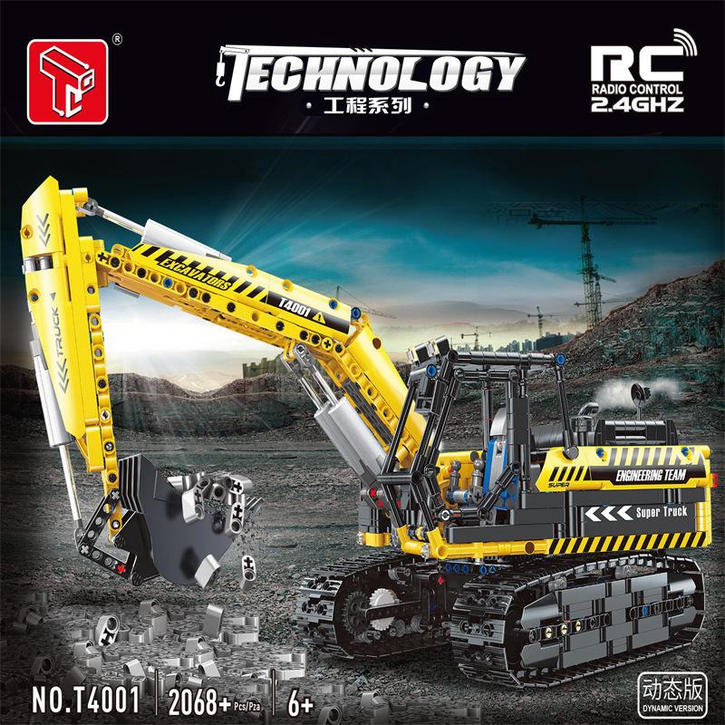 TGL T4001 RC Excavator with 2068 pieces