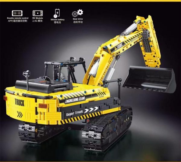 TGL T4001 RC Excavator with 2068 pieces 4 - MOULD KING