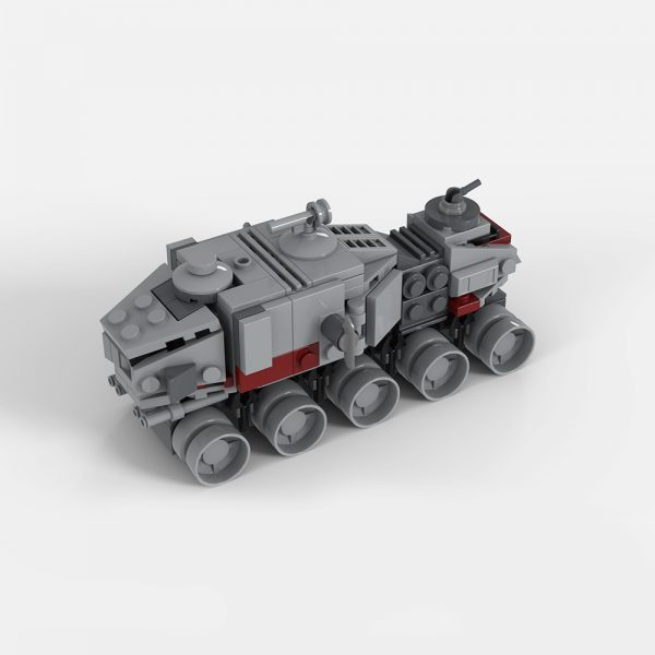 moc 36873 a6 juggernaut clone turbo tank micro fleet series star wars by 2bricksofficial moc factory 223602 1 - MOULD KING