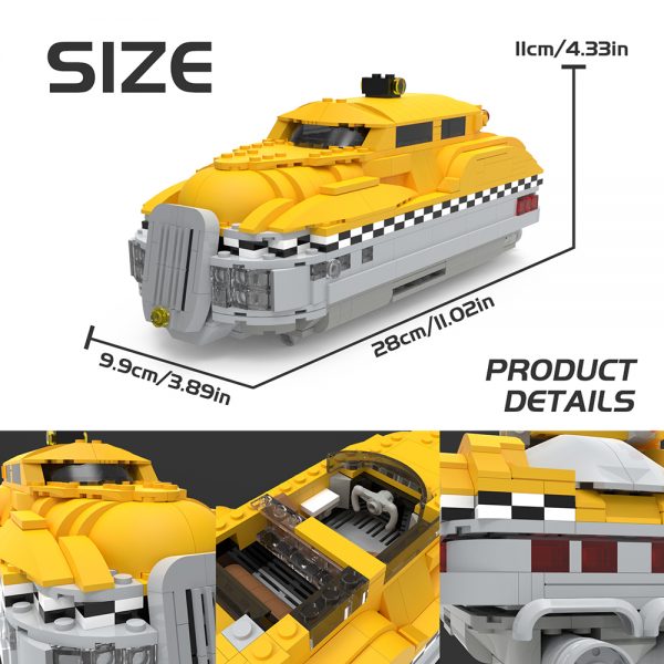 MOC-41631 Korben's Taxi with 997 pieces