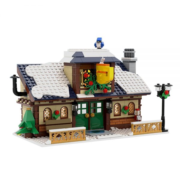 moc 51898 winter village cafe modular building by brick monster moc factory 222334 - MOULD KING