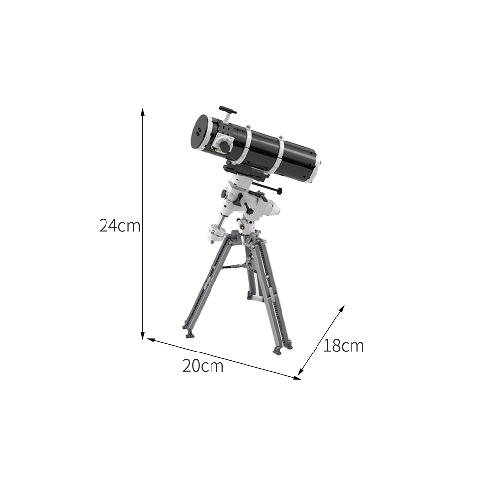 MOC-52128 Newtonian Telescope with 711 pieces