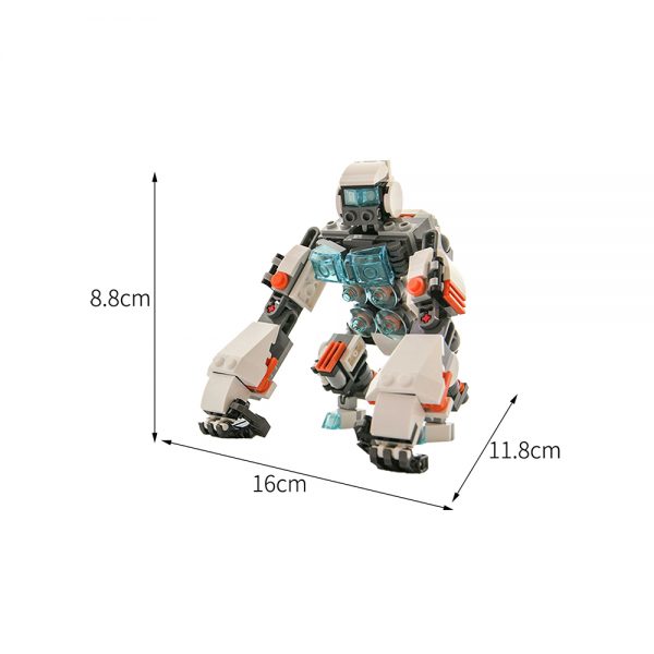 MOC-5715 Gorilla Mech with 196 pieces