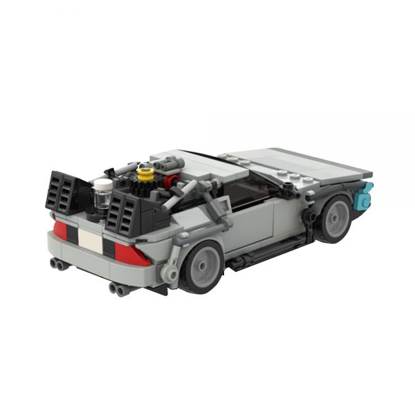 moc 58776 delorean time machine movie by legotuner33 moc factory 103936 - MOULD KING