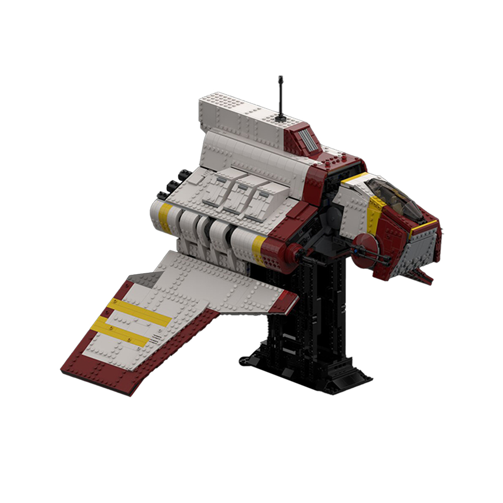 MOC-60420 Republic Nu-class Attack Shuttle - the Clone Wars with 2317 pieces