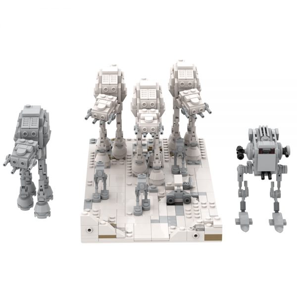 moc 65500 battle of hoth attack star wars by jellco moc factory 234420 1 - MOULD KING