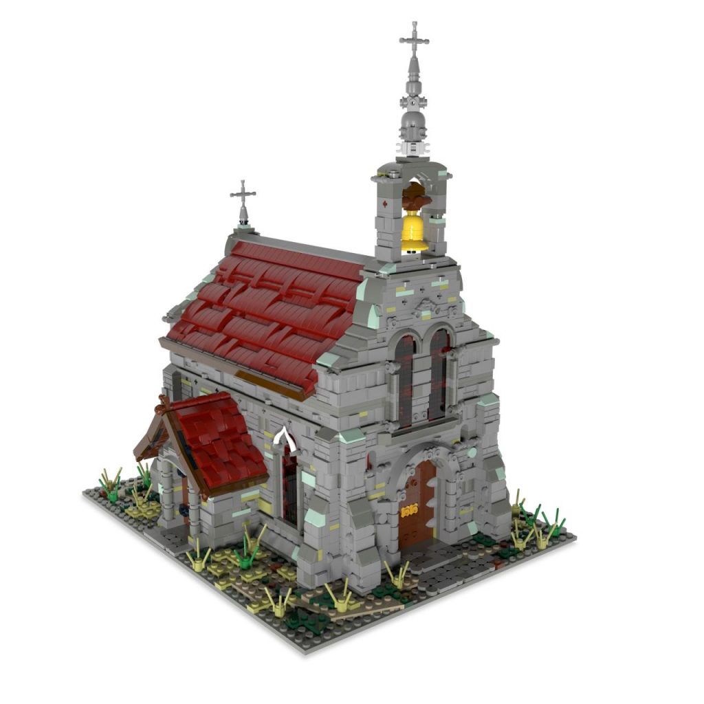 MOC-76008 Mittelalterliche Kathedrale mit 3747 Teilen