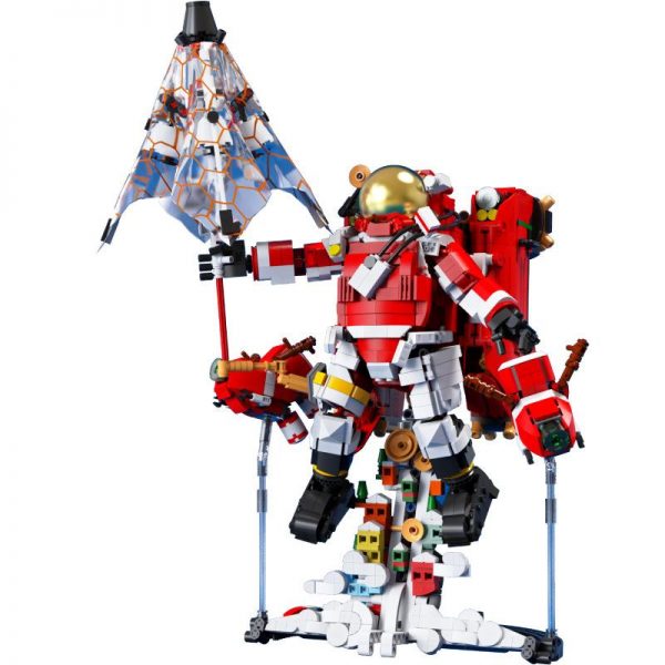 QIZHILE 90023 Xmas Astronaut with 2119 pieces