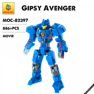 MOC-82397 Pacific Rim Uprising Gipsy Avenger with 886 pieces 