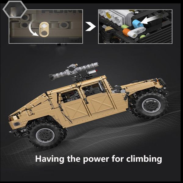 CADA C61036 18 HUMVEE with 3935 pieces 11 - MOULD KING
