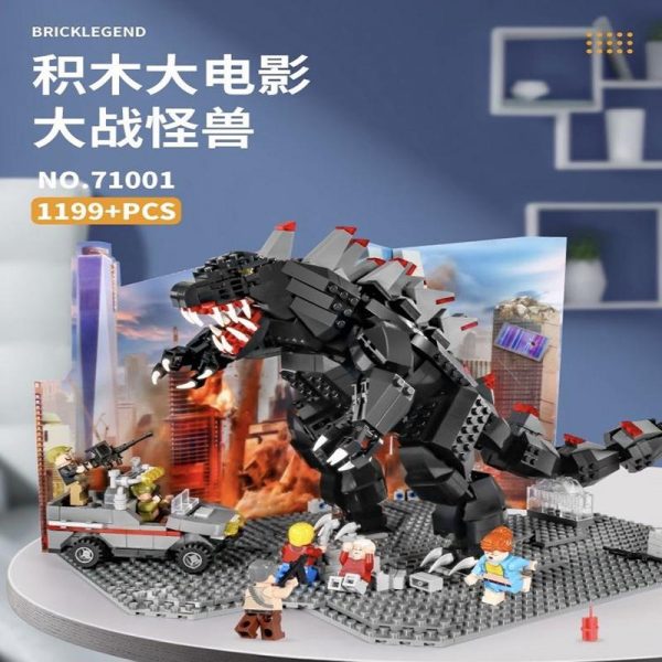 DECOOL 71001 Godzilla Movie with 1199 pieces 1 - MOULD KING