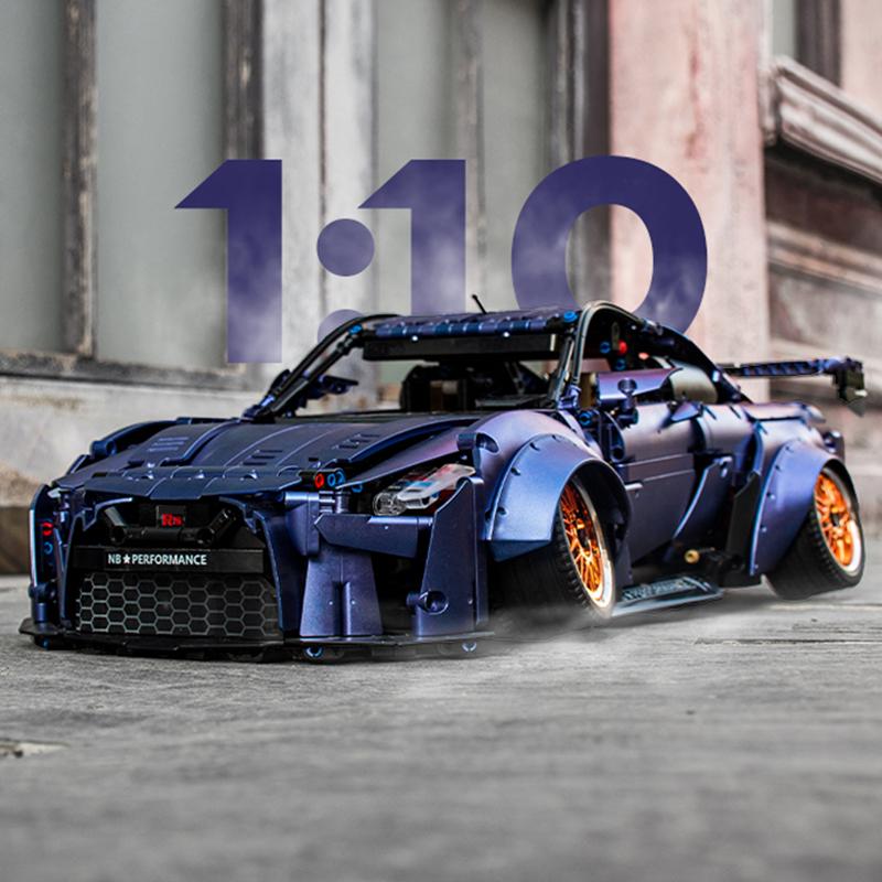 K-BOX 10221 Nissan GT-R with 2389 pieces