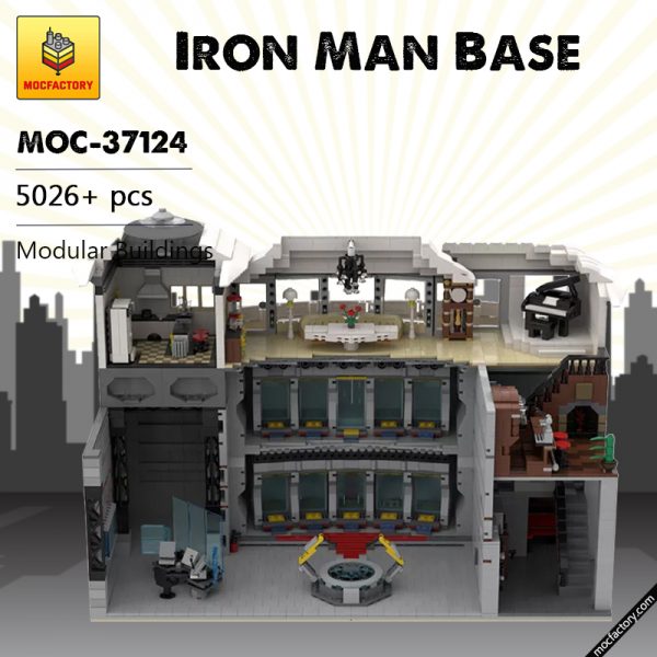 MOC 37124 Iron Man Base with 5026 pieces 1 - MOULD KING