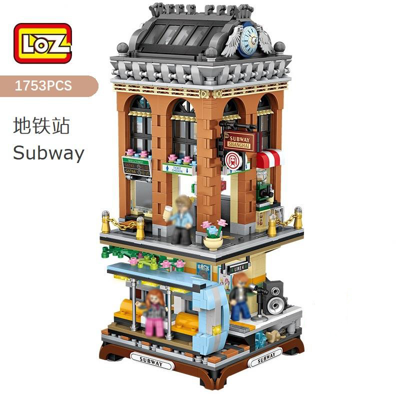 LOZ 1031 Subway with 1753 pieces