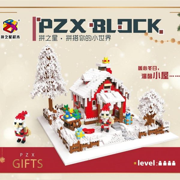 PZX 9931 Christmas House with 2900 pieces 1 - MOULD KING