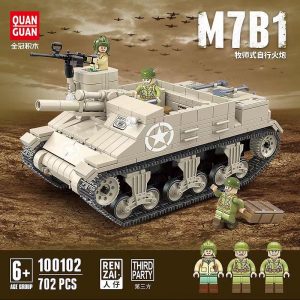 QuanGuan 100102 M7B1 Priest with 702 pieces 1 - MOULD KING