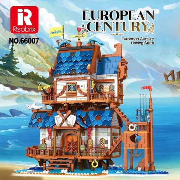 Reobrix 66007 Fishing Store with 2450 pieces 1 - MOULD KING