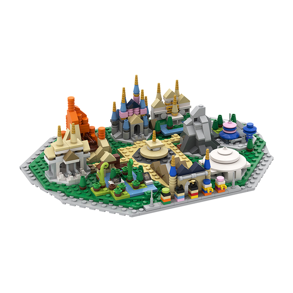MOC-12753 Disneyland Microscale mit 615 Teilen