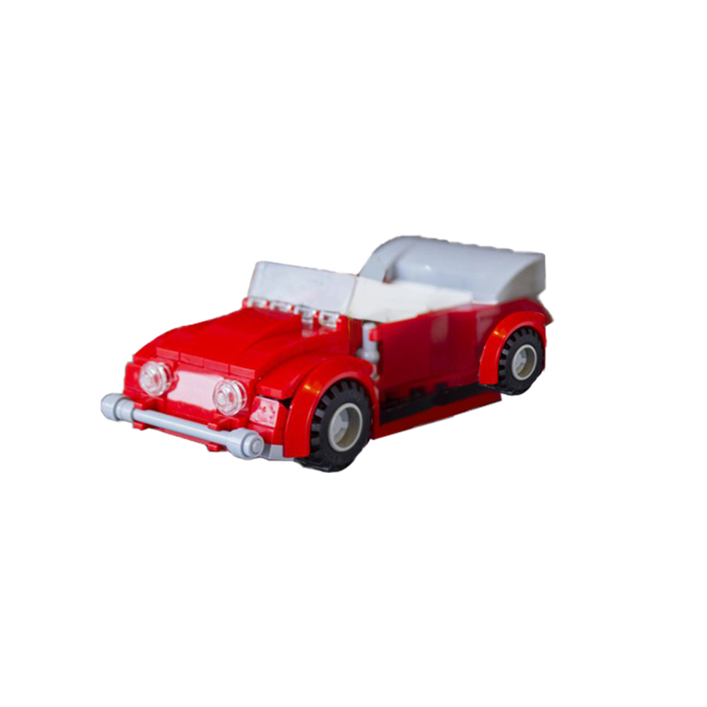 MOC-13079 Red Herbie mit 137 Teilen