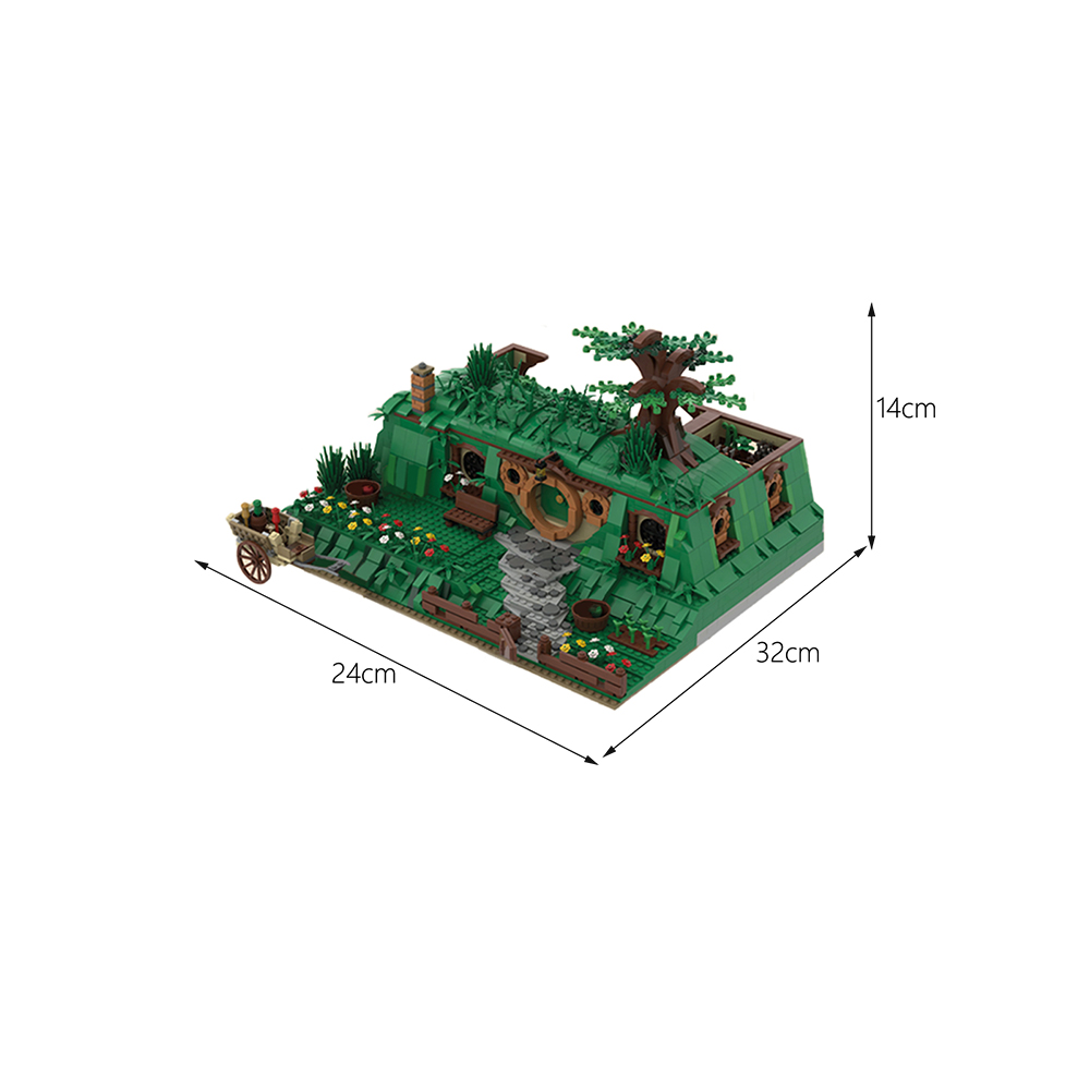 MOC-27847 Bag End with 2370 pieces