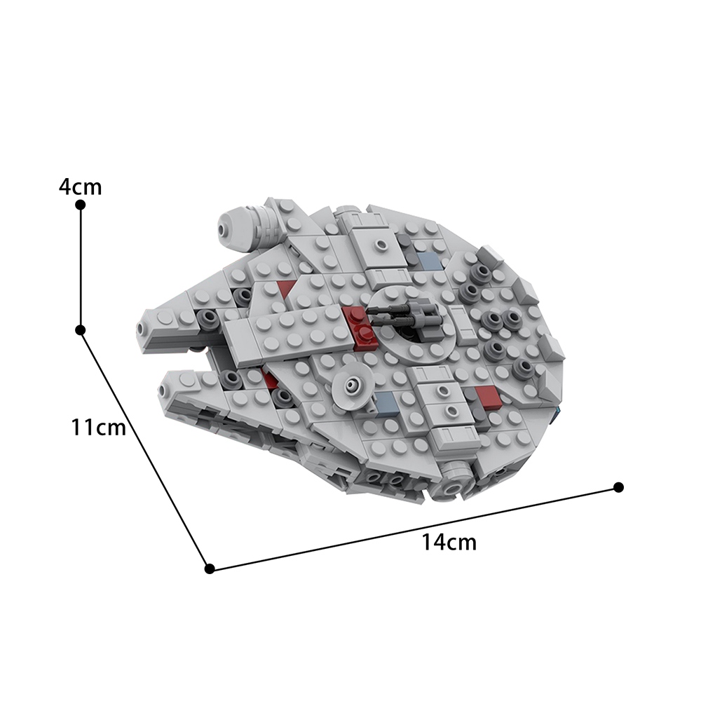 millennium falcon pieces