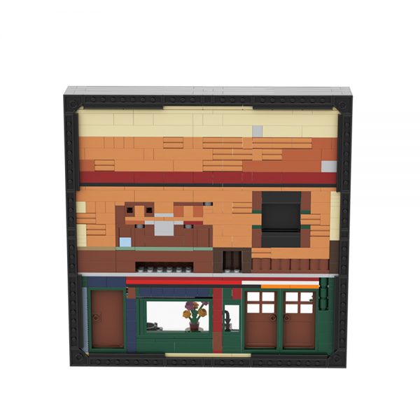 MOC-33700 FRIENDS Central Perk with 690 pieces