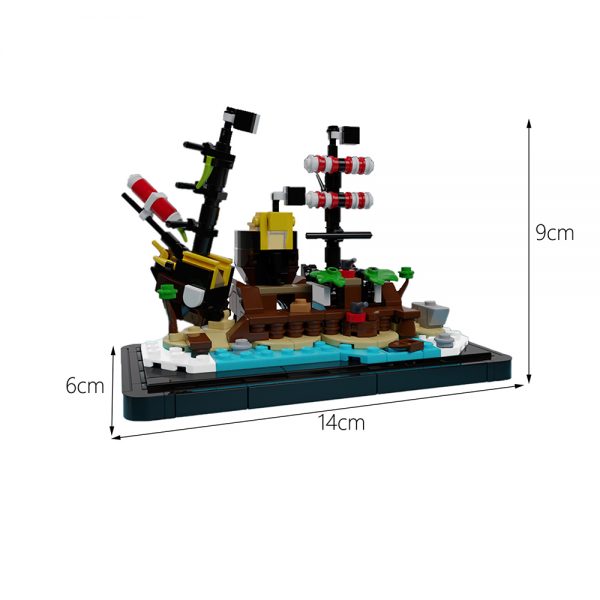 MOC-38553 Micro Barracuda Bay with 368 pieces