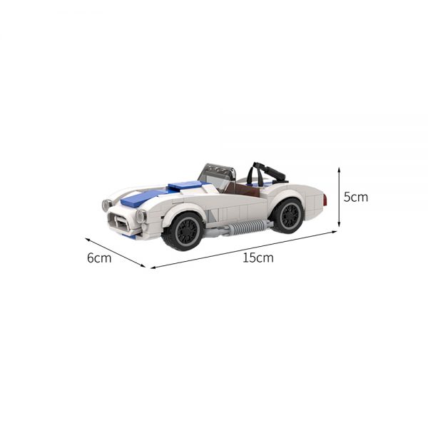 MOC-50476 Shelby Cobra 427 S/C with 174 pieces