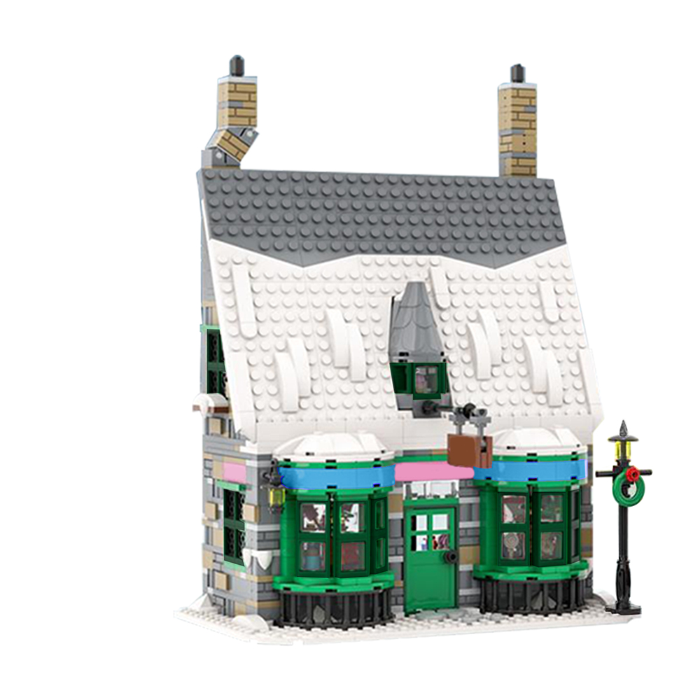 MOC-56684 Hogsmeade Winter Village with 1263 pieces