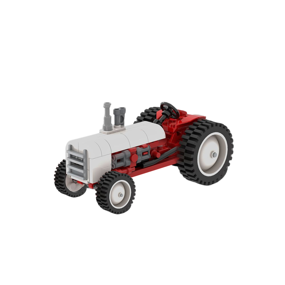 MOC-63433 Kleiner Oldtimer-Traktor mit 130 Teilen 