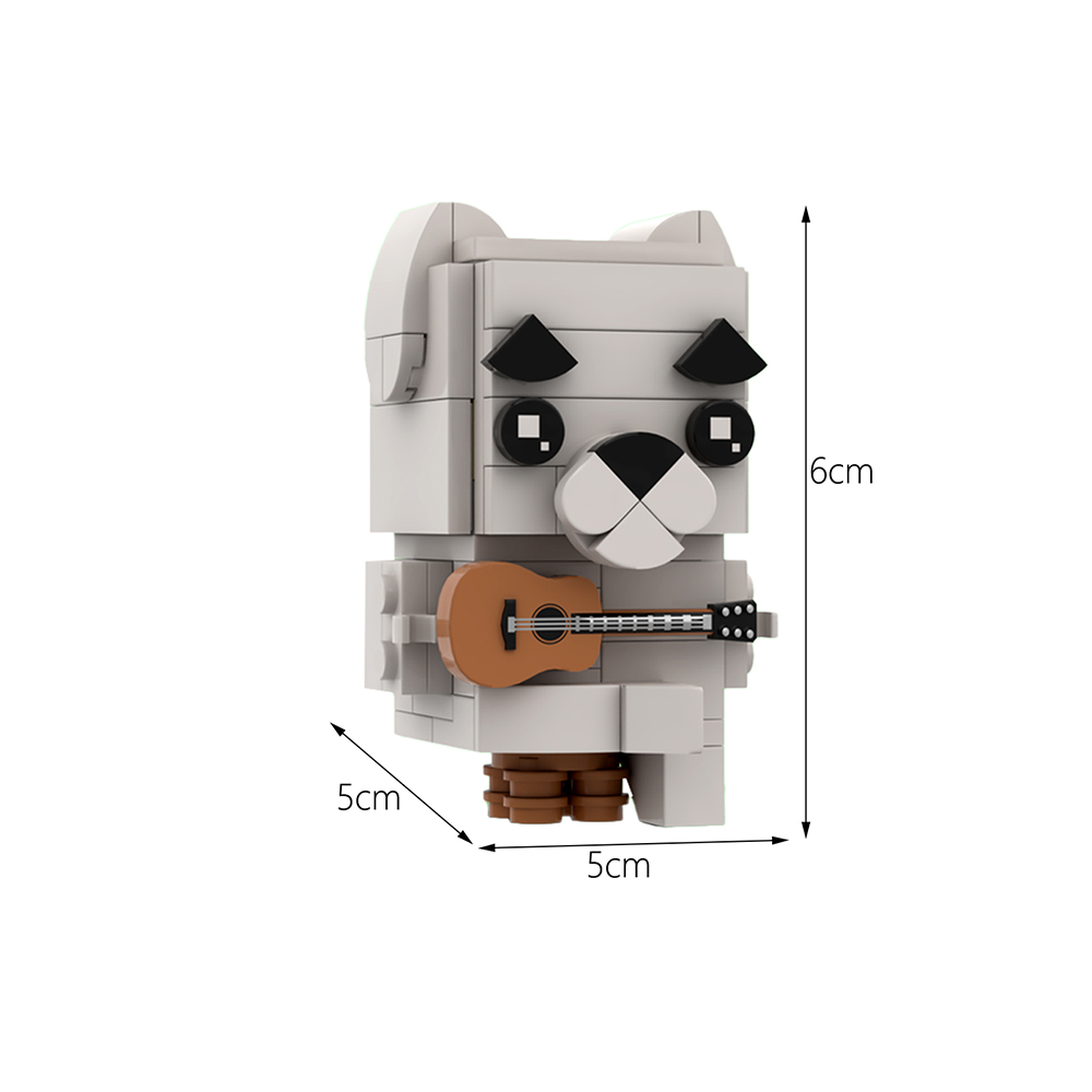 MOC-64644 . Slider (Animal Crossing) with 127 pieces | MOULD KING