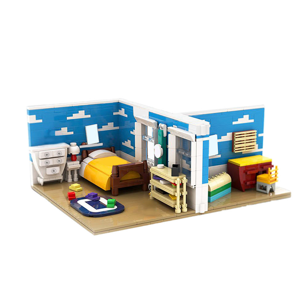 MOC-72941 Toy Story Andy's Room with 693 pieces