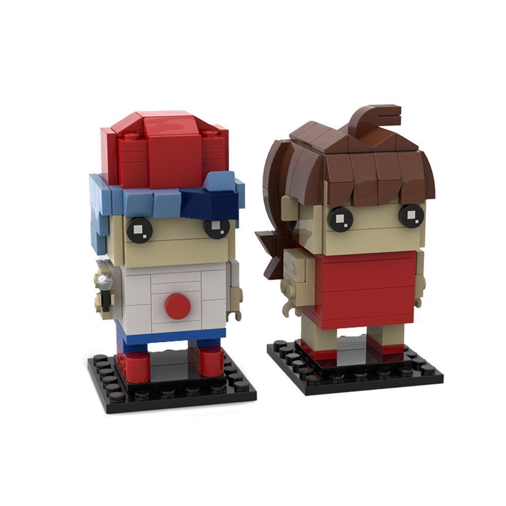 MOC-75186 Boyfriend and Girlfriend with 80 pieces