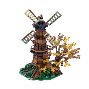 MOC-59227 Mill on the Hill with 1776 pieces