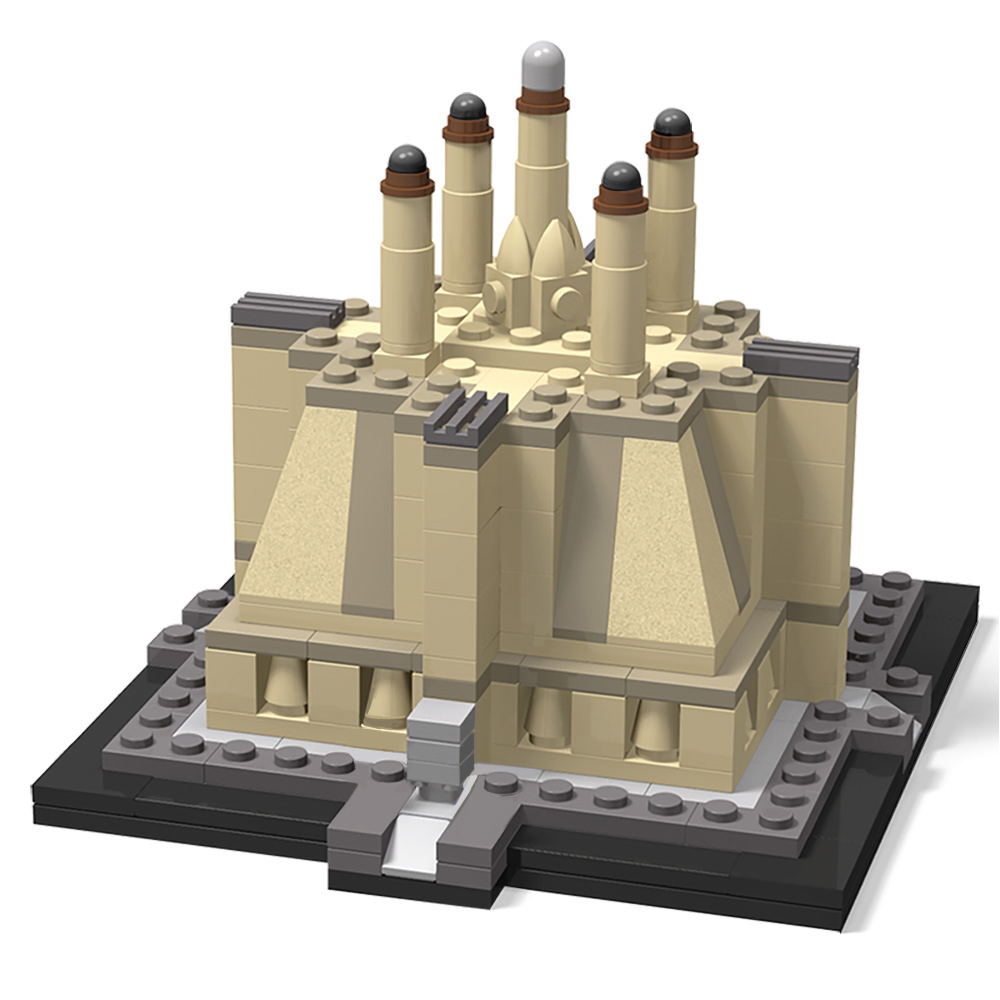 MOC-16471 Jedi-Tempel mit 344 Teilen