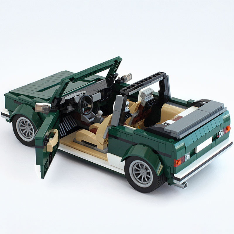MOC-26778 VW Golf MK1 Cabriolet with 978 pieces