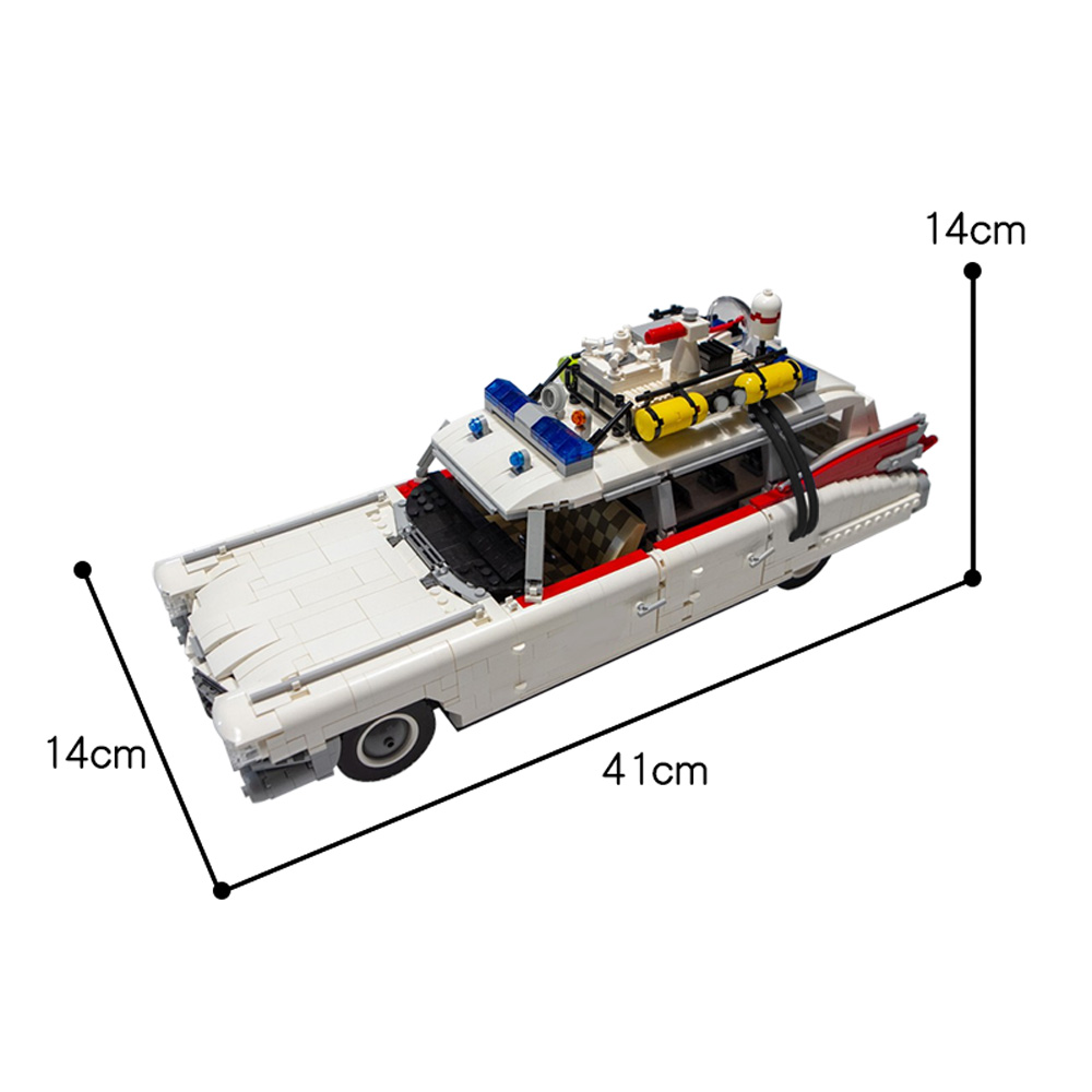 MOC-30590 Ecto 1 with 1887 pieces