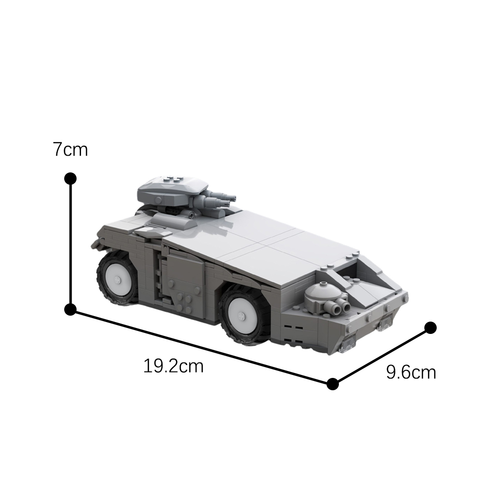 MOC-35605 Armored Personnel Carrier with 551 pieces
