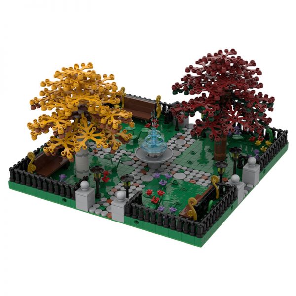 MOC-36080 Modular Park #2 with 1427 pieces