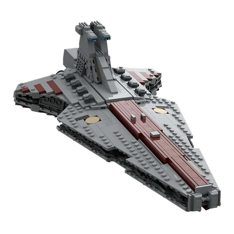 MOC-37121 Star Wars Venator Republic Attack Cruiser with 830 pieces