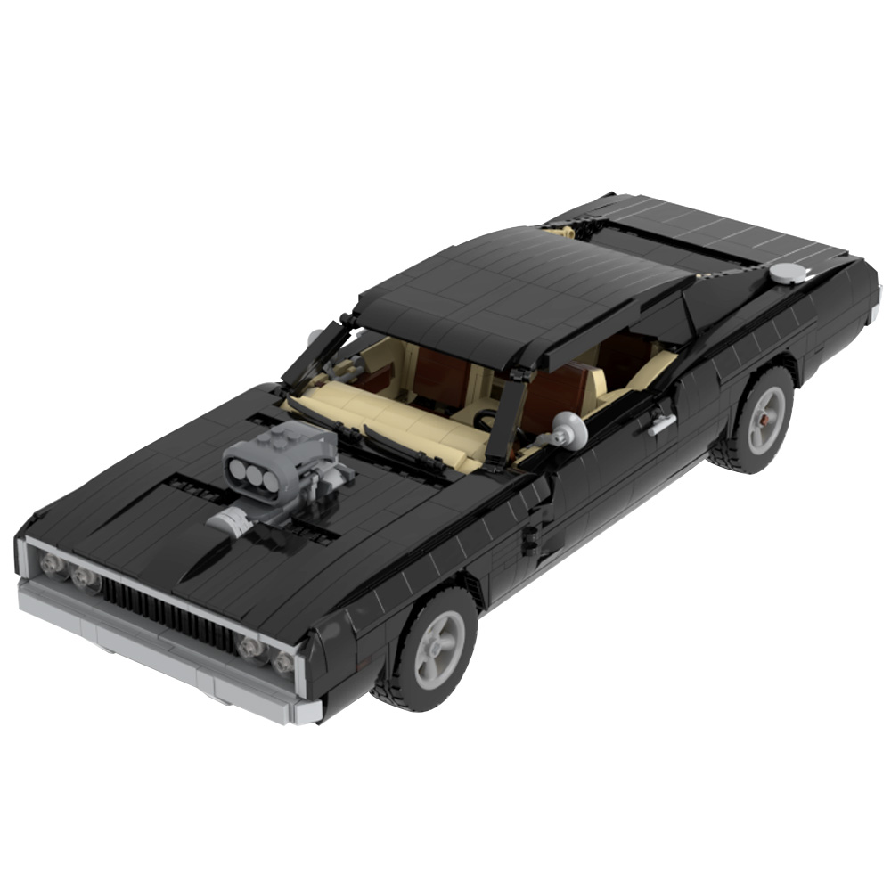 MOC-38752 Dom's Dodge Charger with 1699 pieces