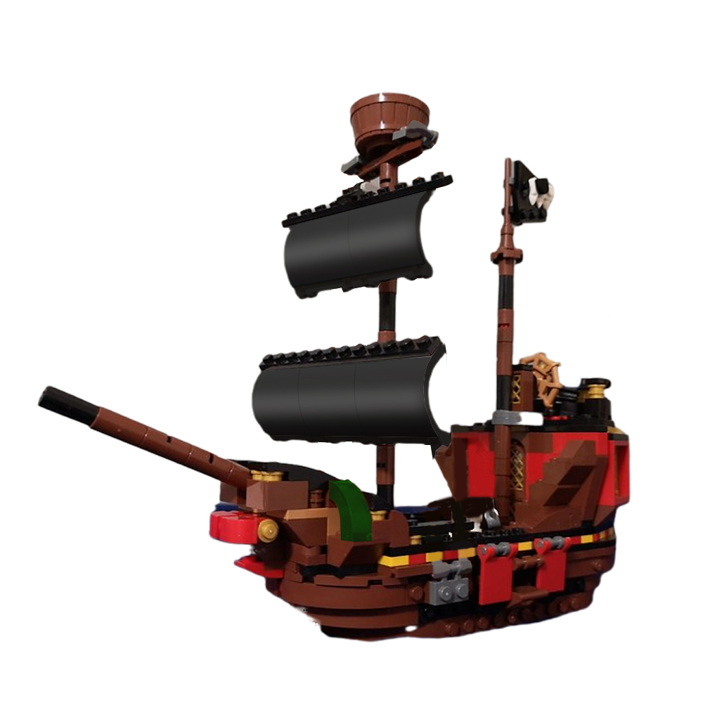 MOC-72105 Zusätzliches Piratenschiff mit 477 Teilen 