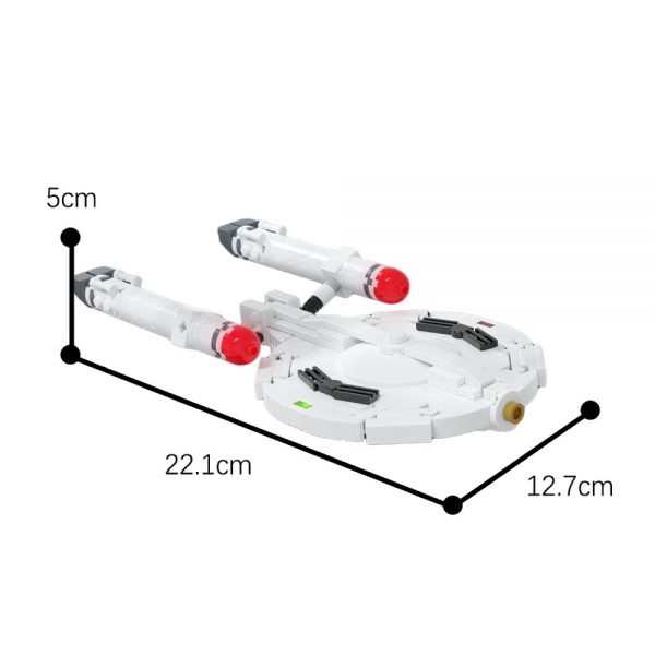 MOC-86651 Federation Support Ships with 750 pieces