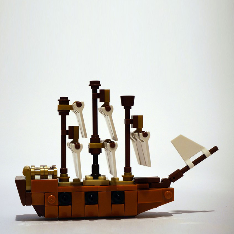 MOC- 12949 Alternate Ship Build with 125 pieces