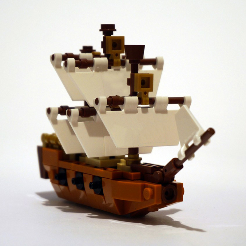 MOC- 12949 Alternate Ship Build with 125 pieces