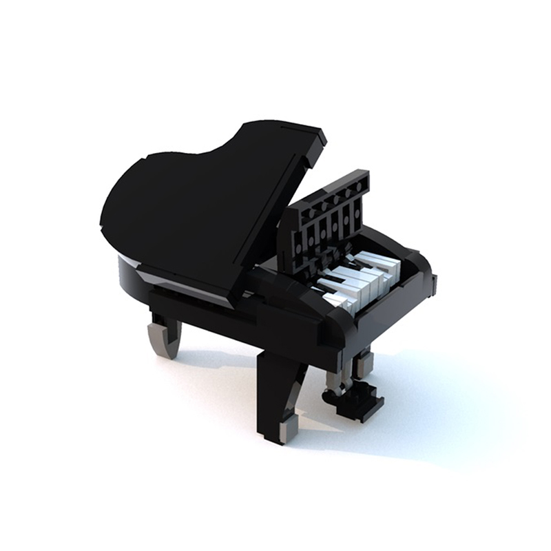 MOC-13192 Grand Piano (Functional!) with 179 pieces
