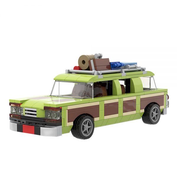 MOC-22175 1983 Family Truckster Station Wagon with 385 pieces