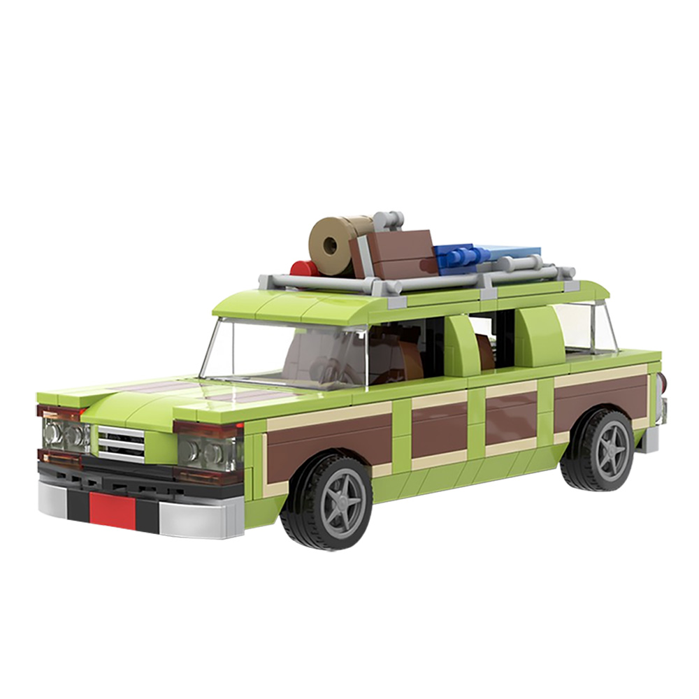 MOC-22175 1983 Family Truckster Station Wagon with 385 pieces